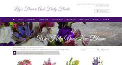 Desktop Screenshot of lilysflowersinsb.com